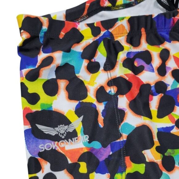 New Sokowear Leggings Size Large W31"L29" Athletic Leggings Activewear Yoga NWOT - Picture 6 of 8